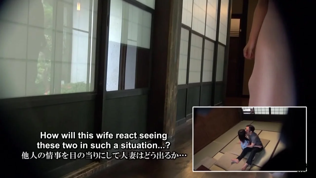 Japanese hotwife swapping first time foursome prank scenario