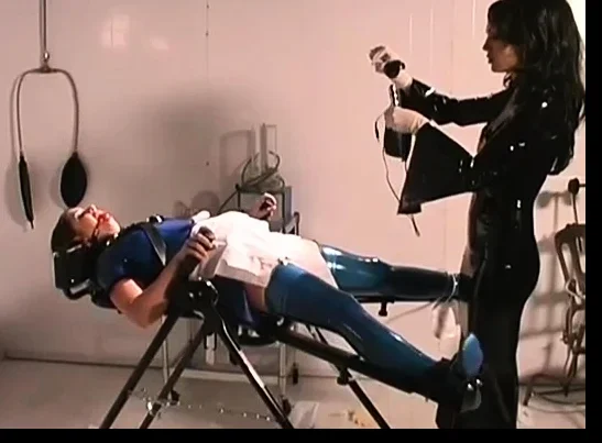 Latex femdom bdsm torture