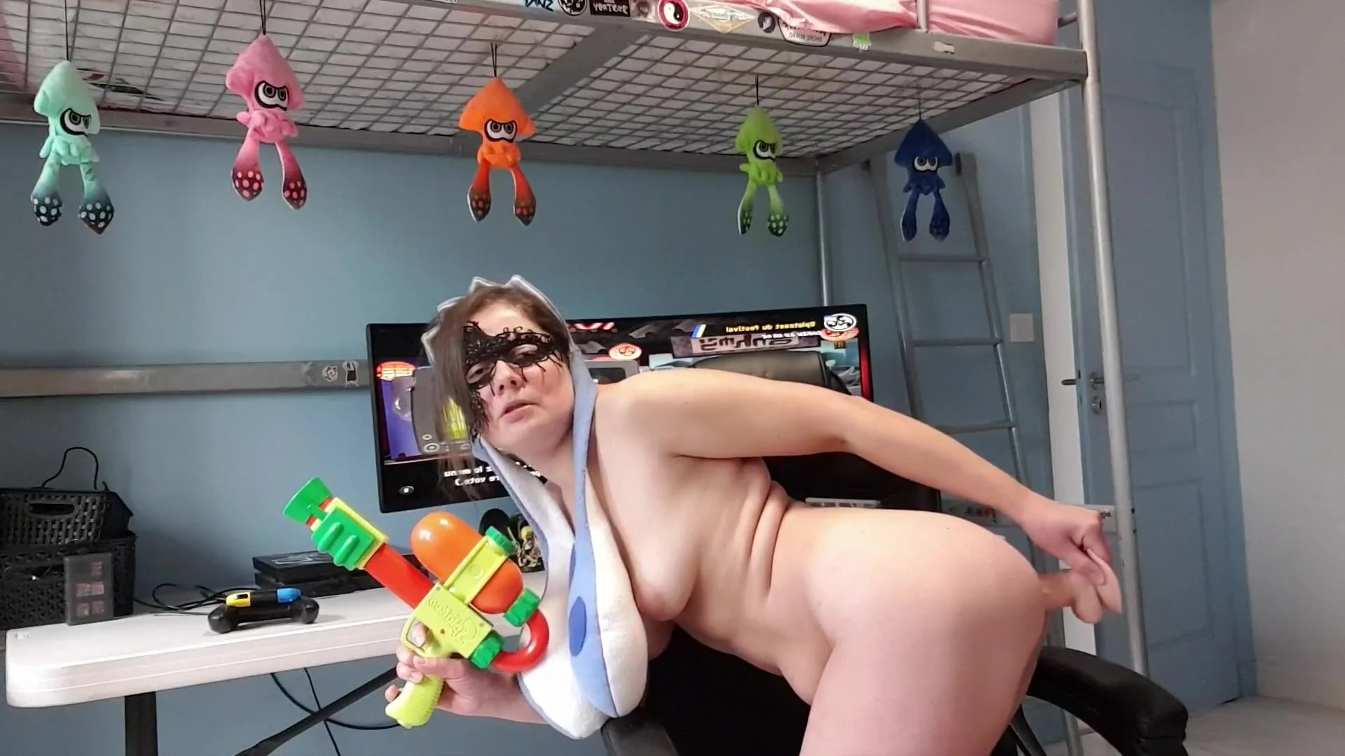 Joi Splatoon Faucettes ! Allez Les Calamars Branler Vous En Dirty Talk Comme Une Pute !