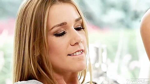 Seductive chick, Crystal Clear is getting fucked in the kitchen and expecting a cumshot on her feet
