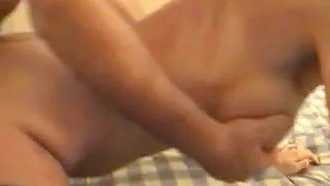 British slut in an amateur looking Fmm in a hotel room