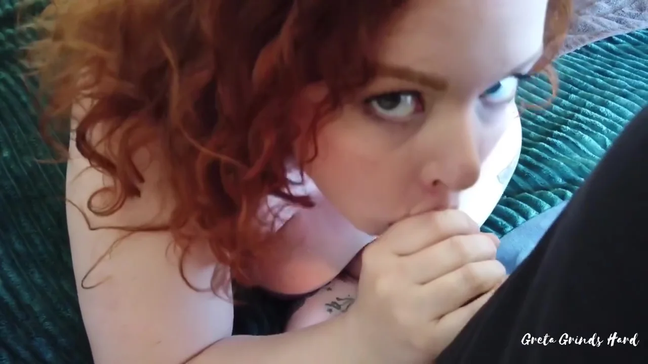 Greta Grindhouse - Round Ass Busty Redhead Gets Oiled Up And Fucks Hard
