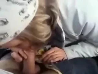 Hot Czech Girl Blows Bfs Cock in Ski Cabin