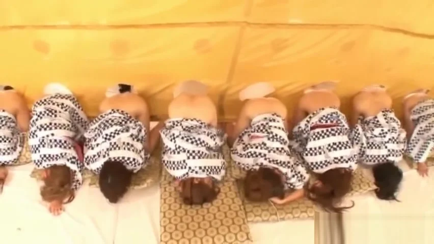 Crazy japanese chicks and hot orgy 6