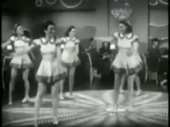 SEXY HOT RETRO BABES DANCE VIONTAGE BALLET