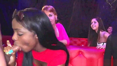 Party loving teen 18+ doggystyled by stripper