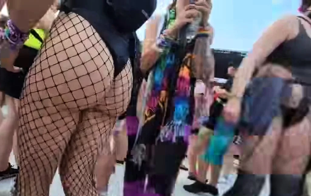 PAWG Rave Whore Groped