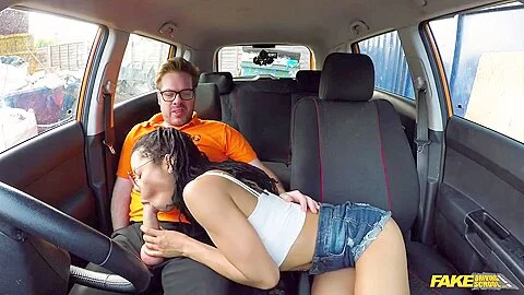 Ryan Ryder In Interracial Sex Between Ebony teen 18+ With Dreadlocks And A Driving Instuctor