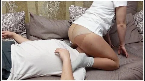 Mistress In Tights Pantyhose Facesitting Femdom Foot Fetish Sexwife Gray Socks - Verified Amateurs