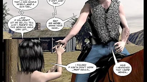 3D Comic: Six Gun Sisters. 5