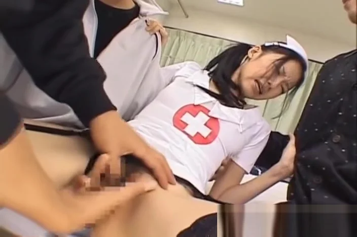 Aino Kishi Asian nurse spreads her legs part1