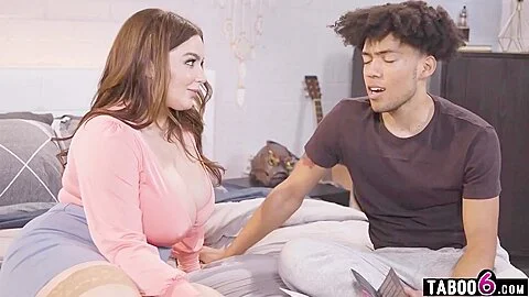 Huge Boobs And Natasha Nice In Milf Stepmom Fucks Her Young Black Stepson