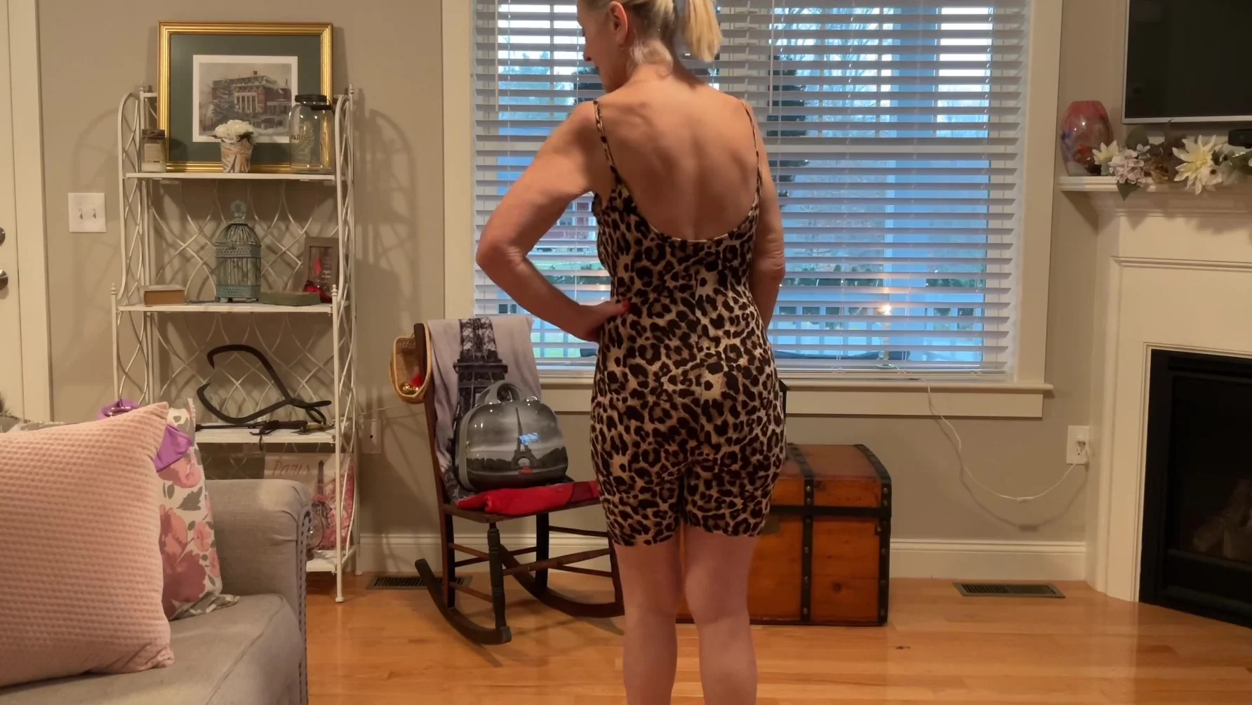 Danielle Dubonnet 65 Year Old Granny Try On #1