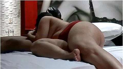 Submissive Husband Preparing The Boys Cock, Sucking To Let Him Wet For Your Wife