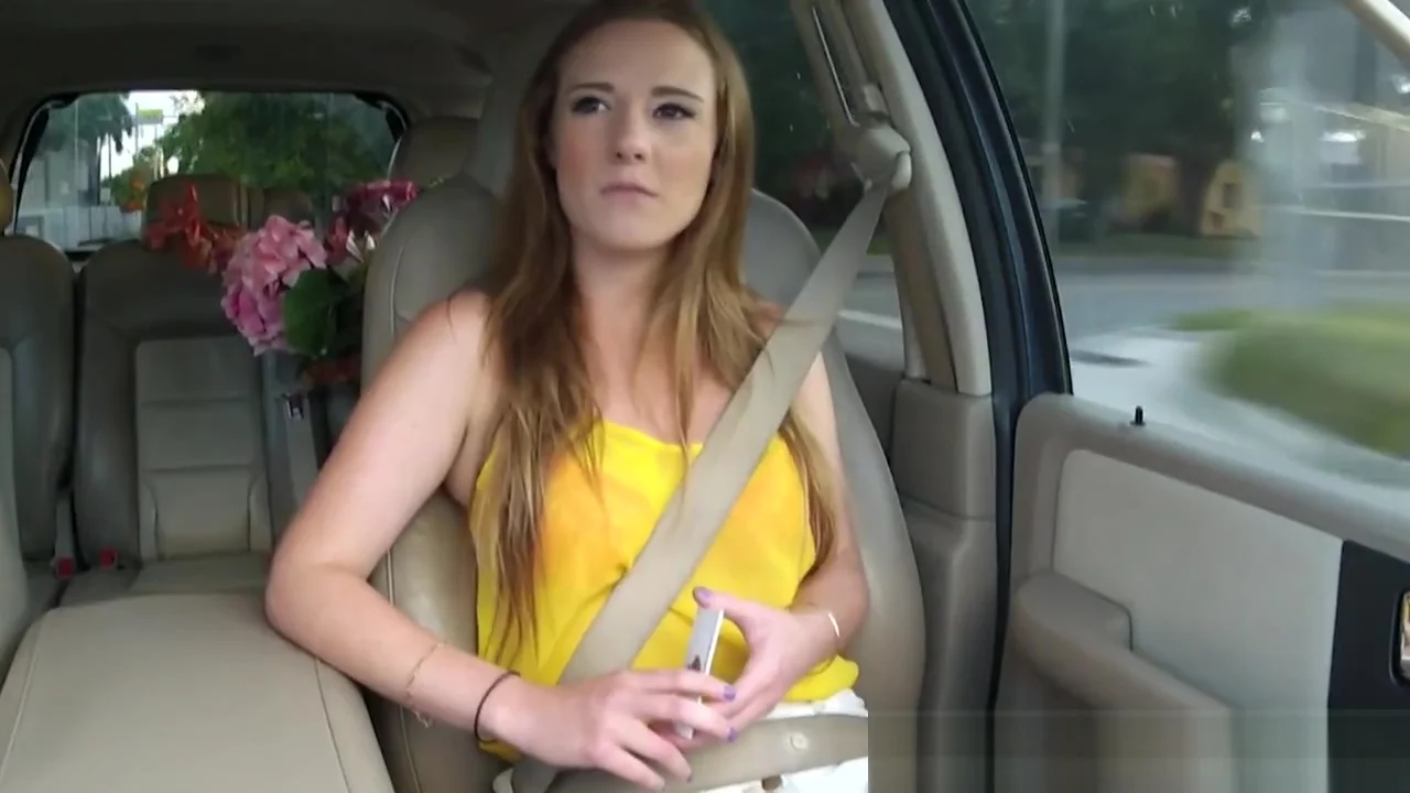 Real busty hitchhiker gets hardfucked