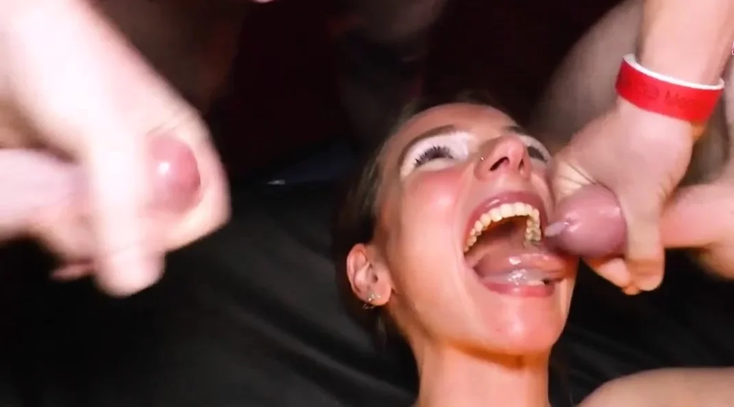 German Amateur Sex Party with A Lot of Sperm