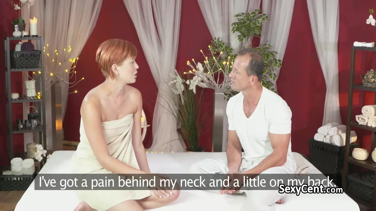 Double cumshot for milf on massage