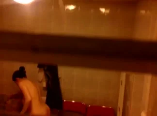 Gym locker room