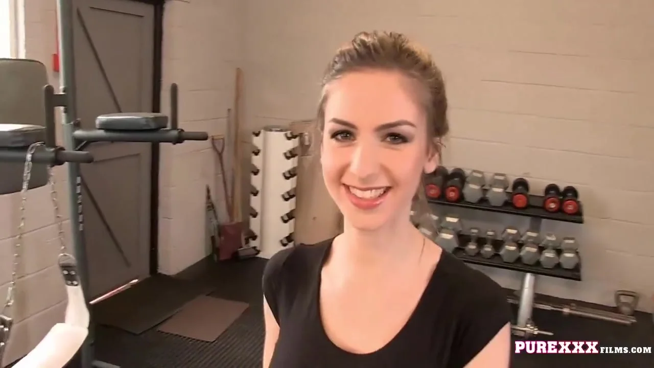 Chesty Cuties Rides Fat Cock In The Gym