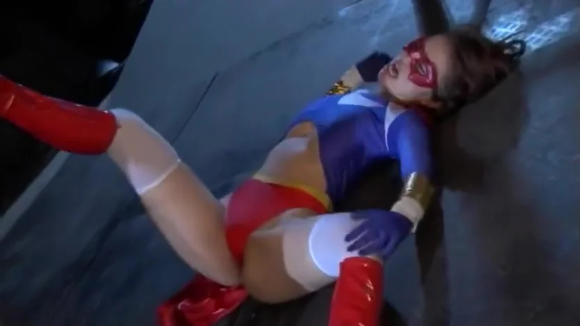 Japanese Superheroine Ryona