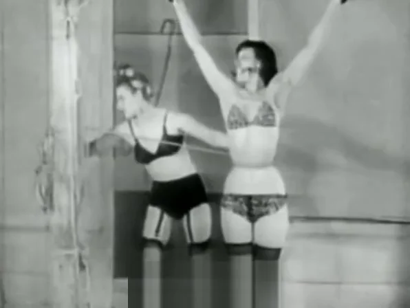 teen 18+ Friends Playing with Bondage (1950s Vintage)