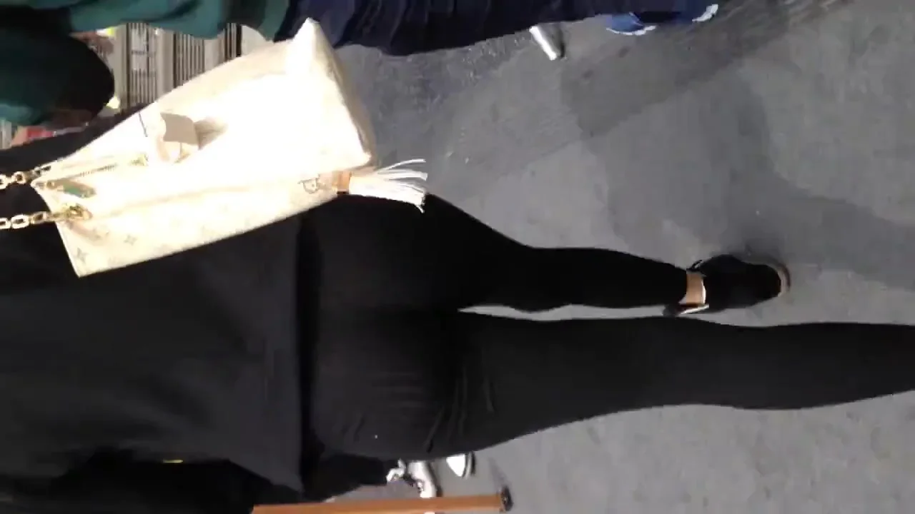 Nice Colombian with see thru black leggings 2