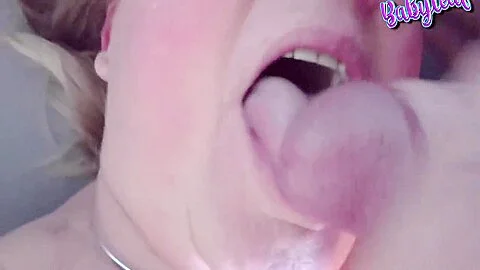 Step mom Loves Cum And Swallowing It