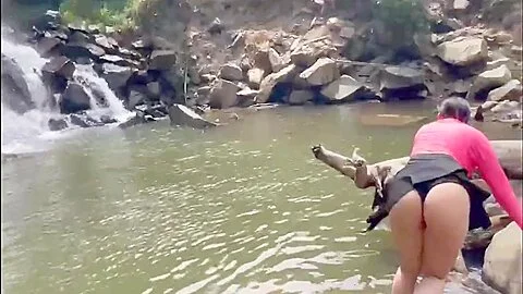Colombian Girl Is Fucked After Taking A Ride On Her Bike With Her Friend