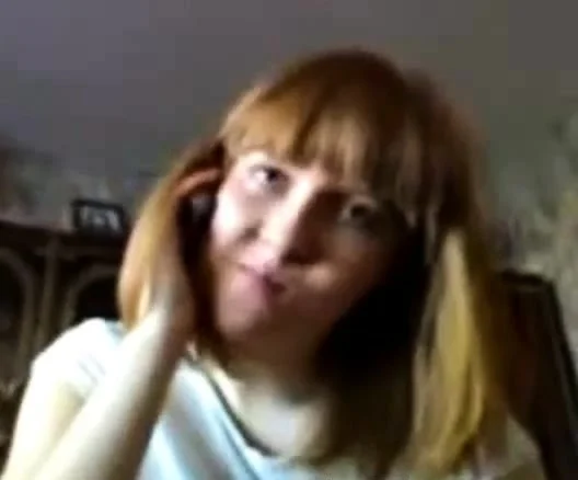 Blowjob and handjob by Redhead Russian Teen while on phone