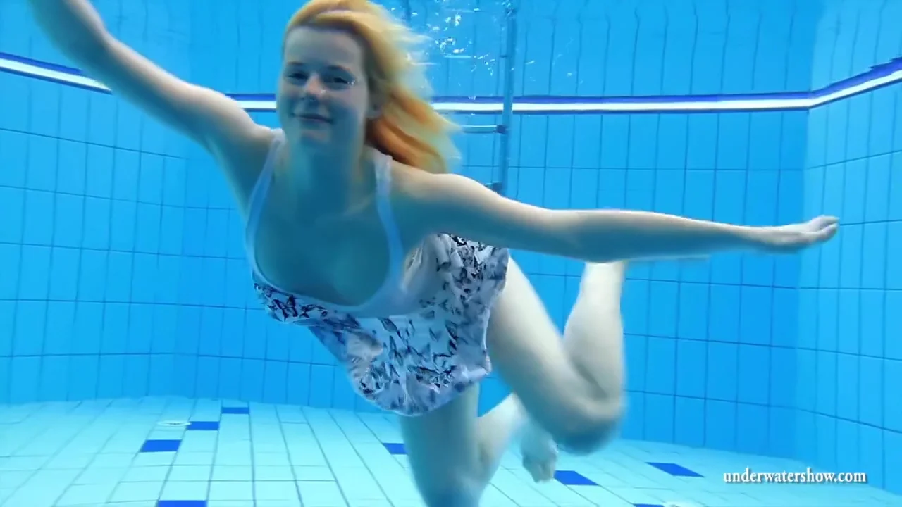 Big Tits teen 18+ Lucie In The Pool