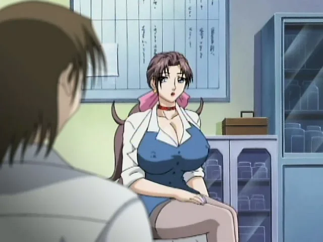 Hentai superslut showing her sex skills to a bunch of hung guys