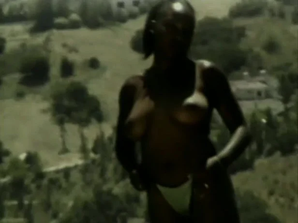 Hot black dancer Moni enjoys having her tight slit ripped apart