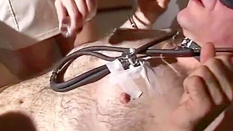 FEMDOM CBT: Sadistic nurse tortures and fucks slave meatworm