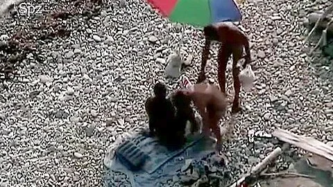 Mature Couple Fucks At Nudist Beach Voyeur