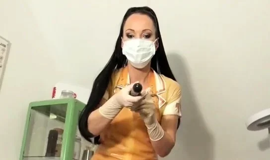 GloveMansion - Fetish Liza - Medical anal training POV