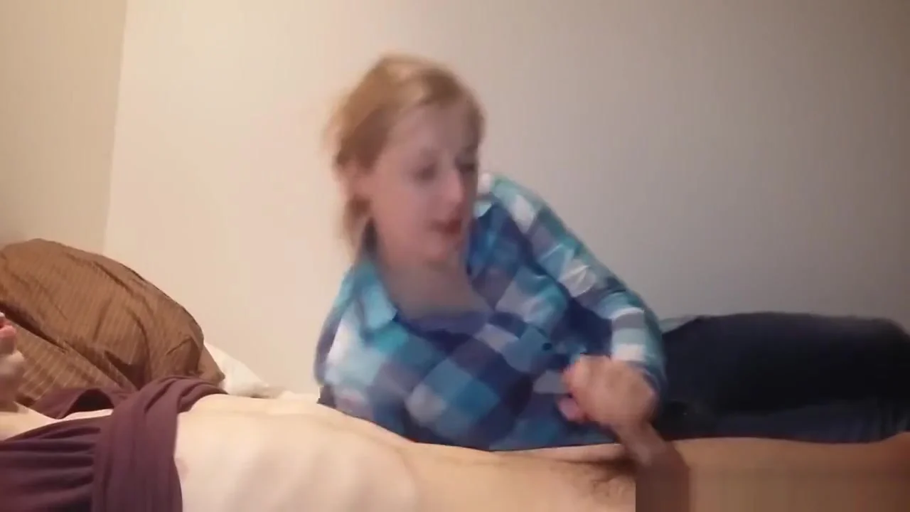 teen 18+ couple is shooting hand job games