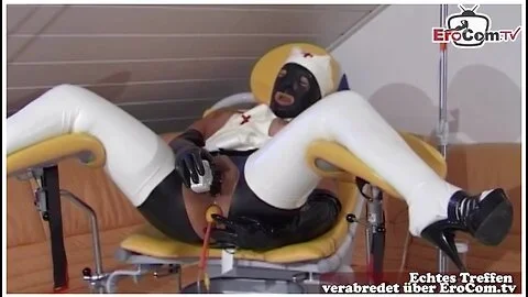 German Bdsm Dominatrix At Fetish Meeting With Users