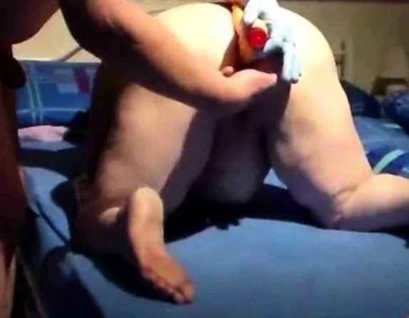 Granny's Secret Dildo Solo