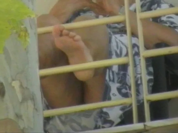 exhibit granny on balcony spy 1