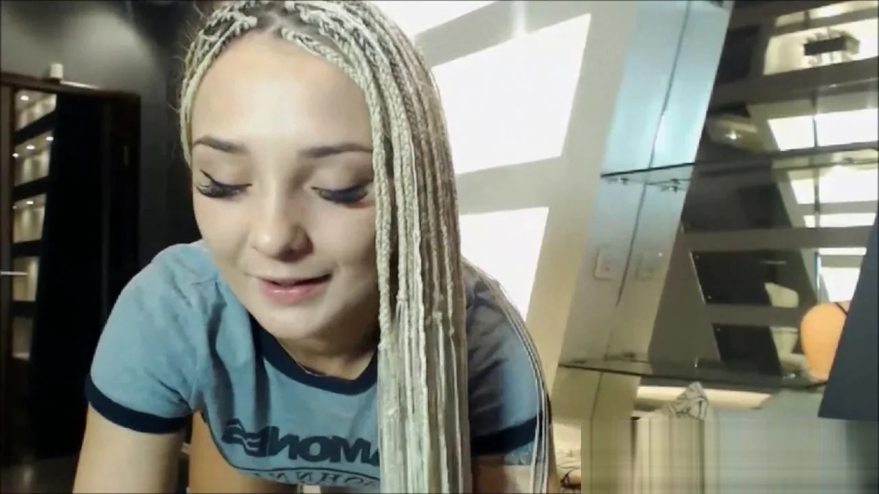 The Sexy teen 18+ to Remember Dreadlocks and Fishnet Stockings