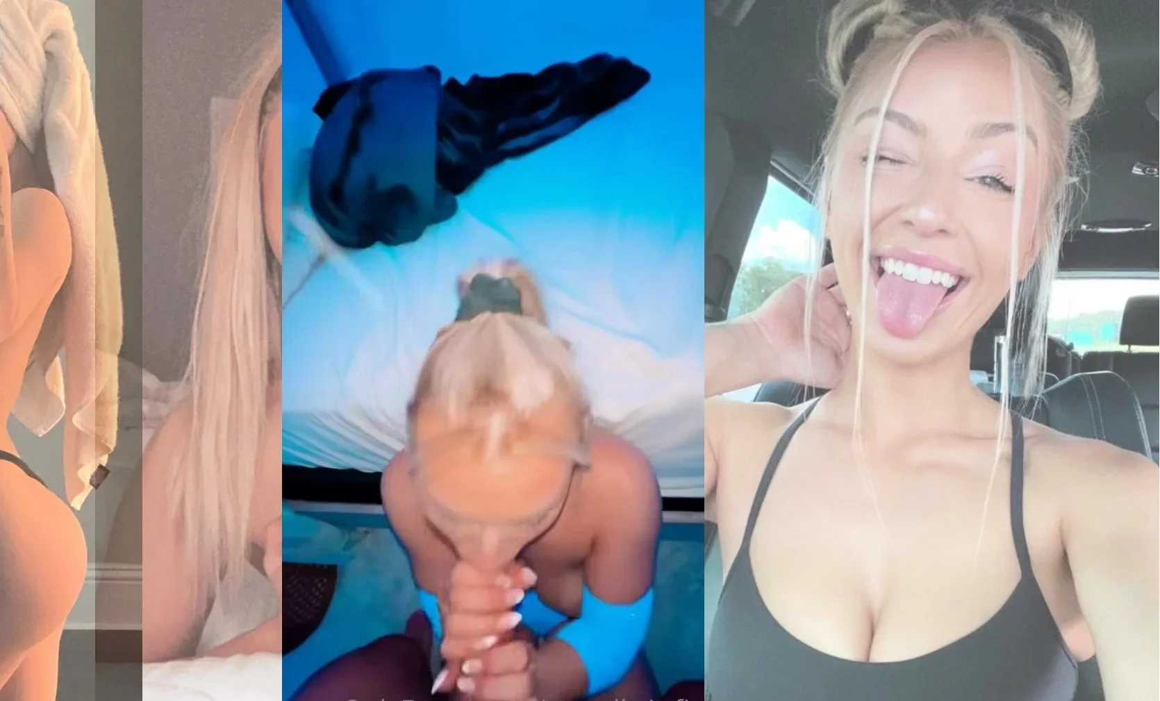 Blonde Slut Fucks Guy From The Bar SEXTAPE TIKTOK GIRL