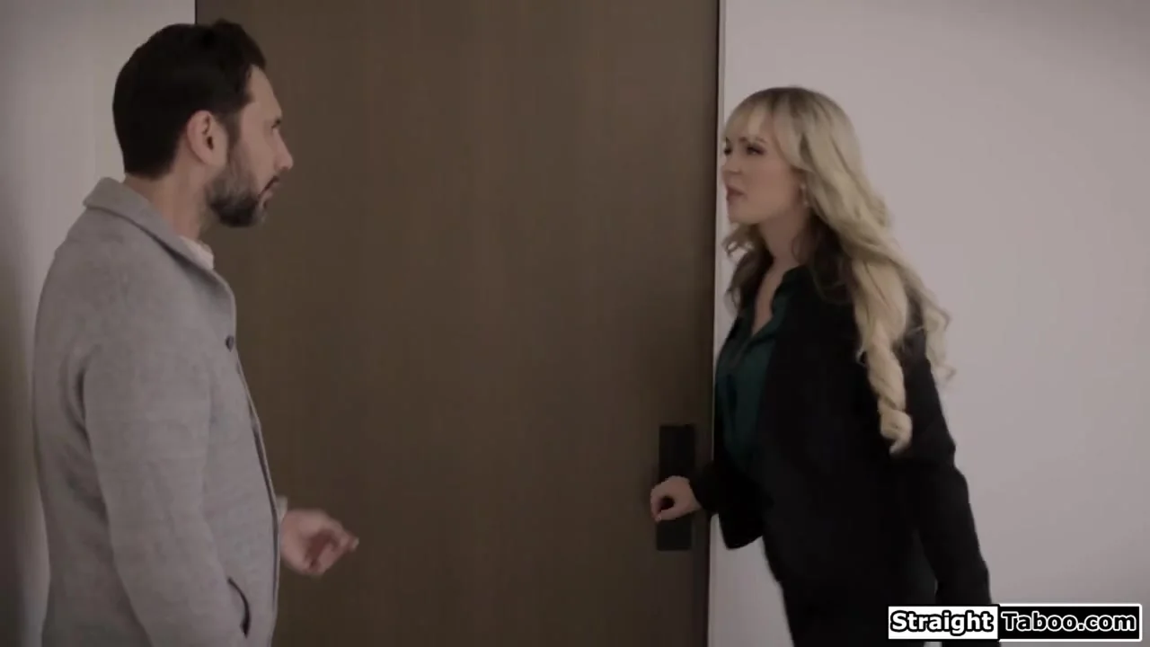 Petite realtor locked my wife in so she could suck my dick