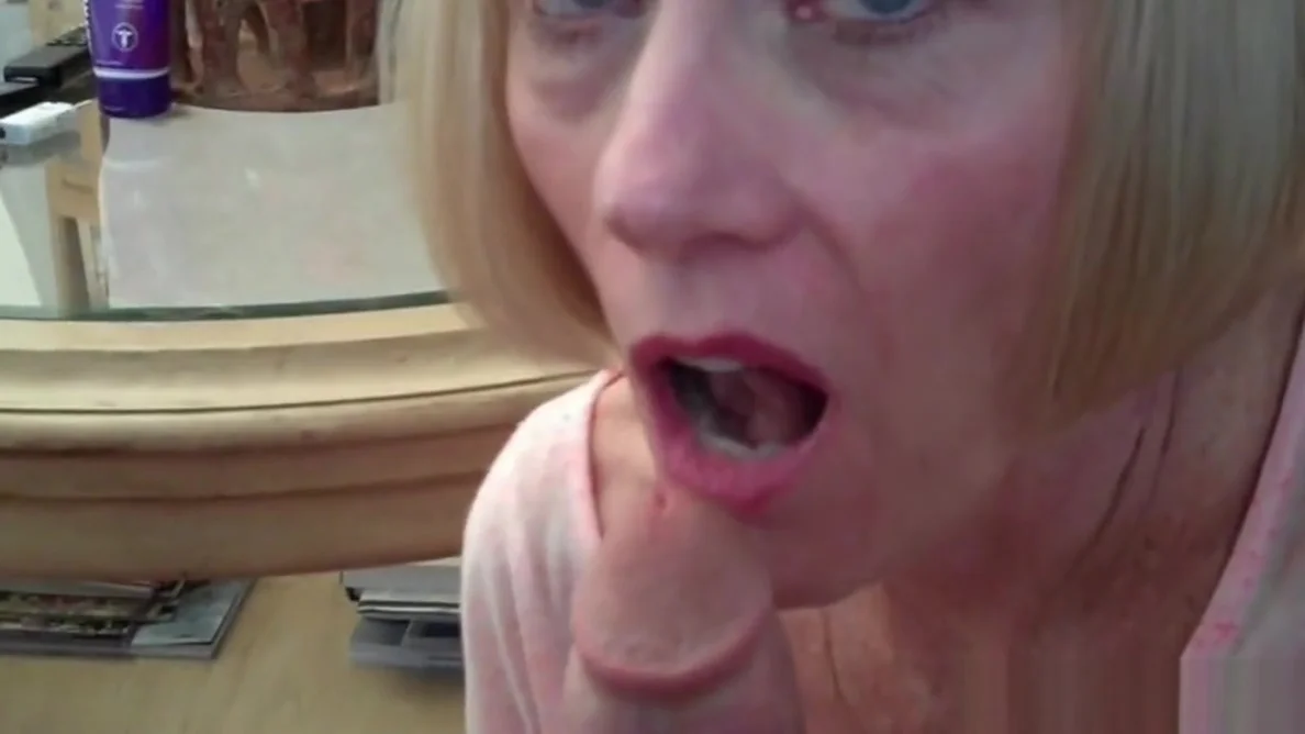 Nice Facial For Dirty Granny