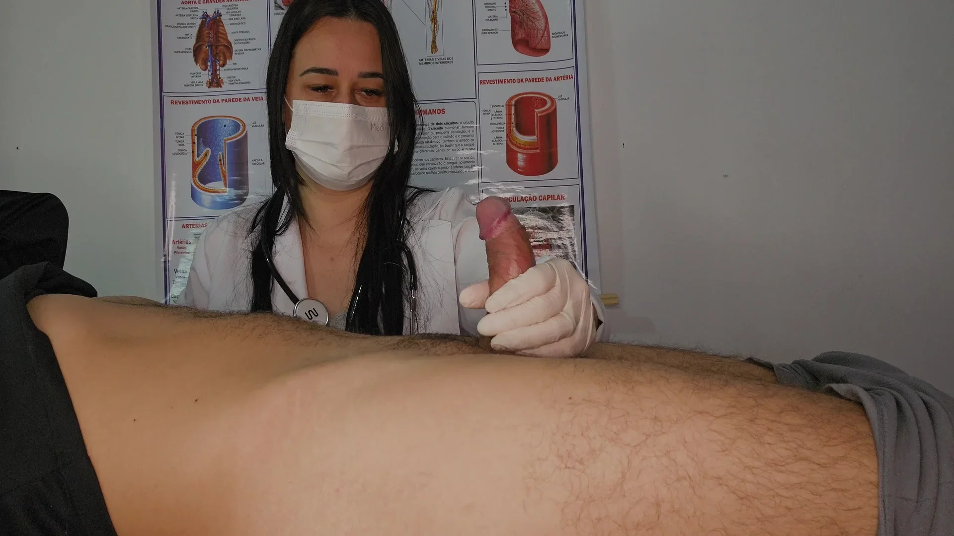 Patient Gets Erection Right In Front Of Nurses Face