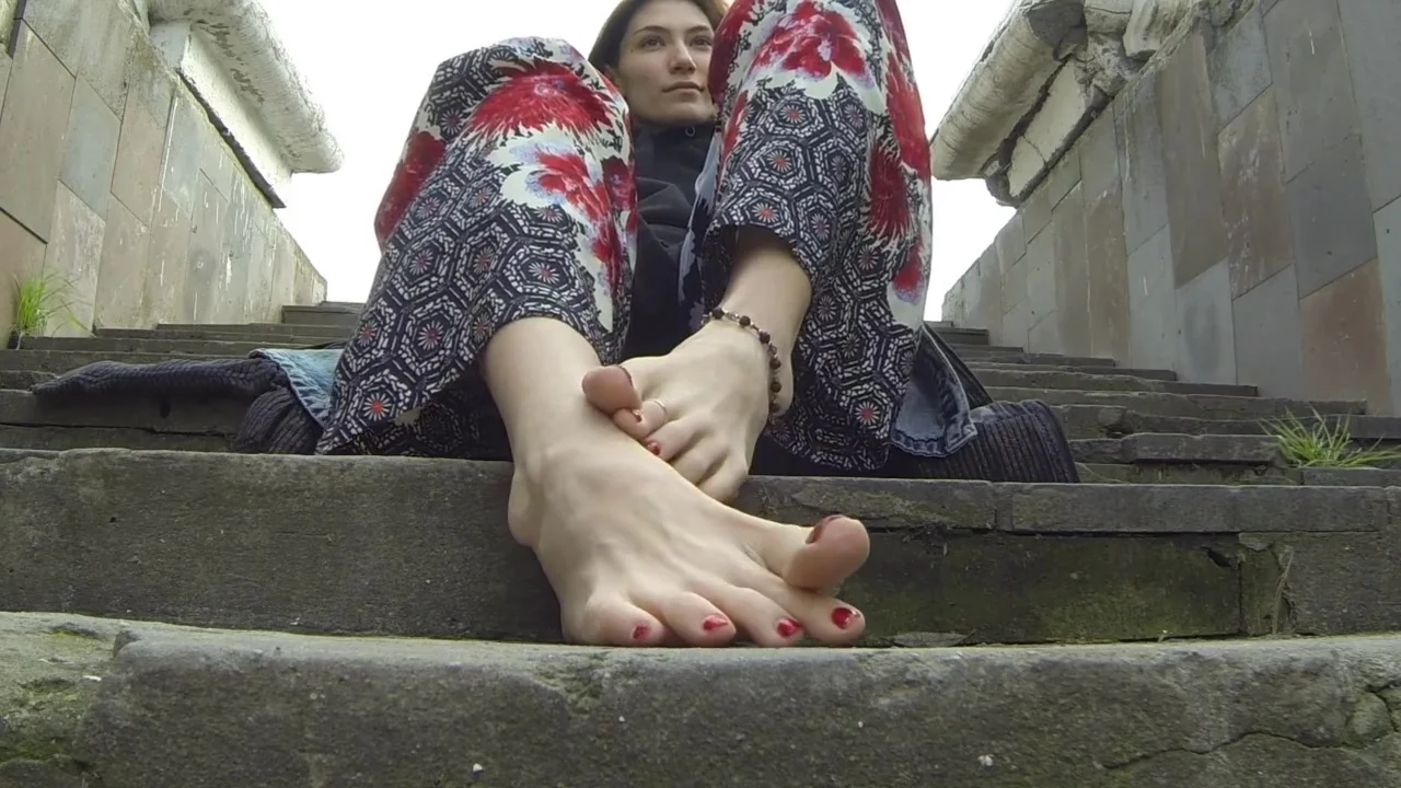 I Show Off My Dirty Feet. Lick It