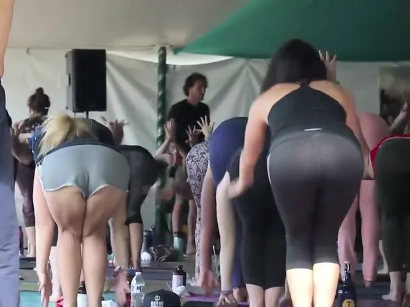 Yoga and accidental nudity