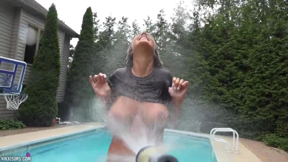 Pool Cleaner Full Video Topless Big Tits With Nikki Sims
