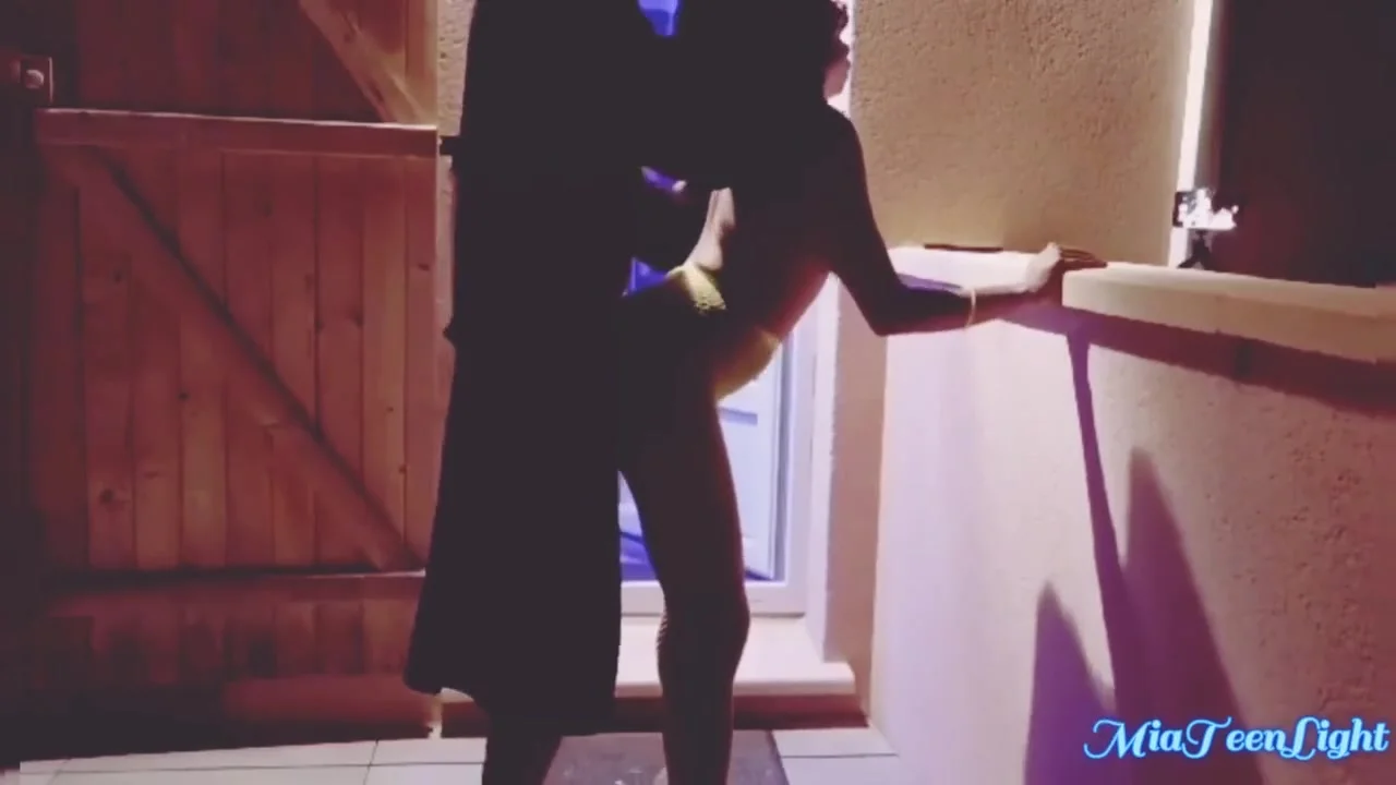 My Master Destroys My Little Pussy Outdoor So Hard !!