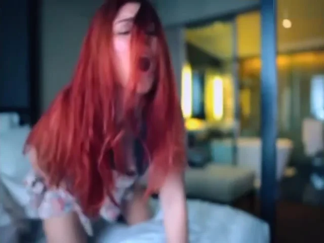 STUNNER Redhead Cant Stop the Orgasms
