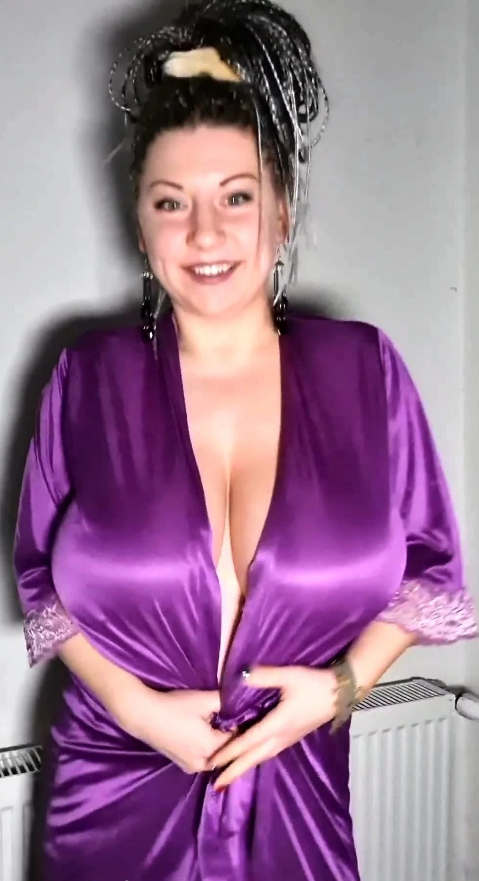 Sexy webcam brunette with big boobs